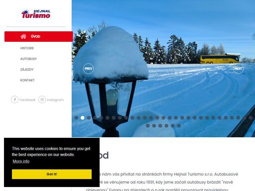 hejnal turismo, cestovní agentura s 30 letou tradicí nabízející autobusy k pronájmu a jednodenní zájezdy po české republice, polsku, německu a rakousku.