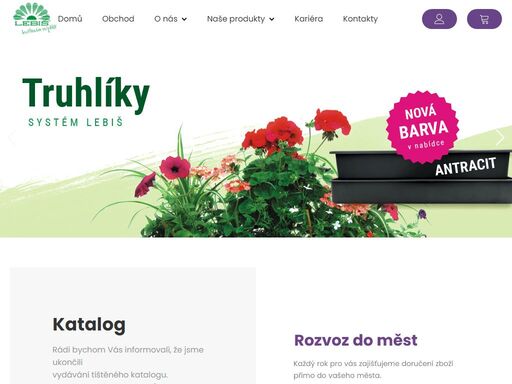 lebiš - zahradnictví boskovice eshop