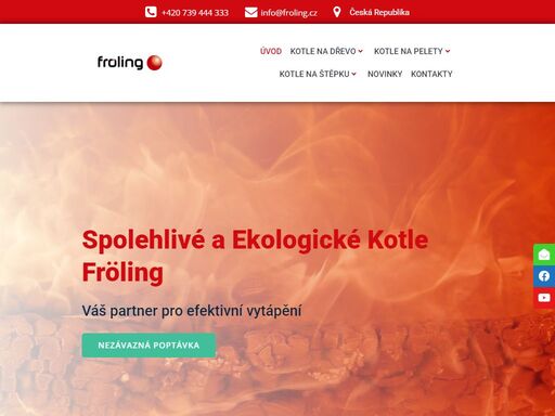 fröling - kotle na dřevo, štěpku a pelety. řešení pro účinné vytápění které spojuje spolehlivost, ekologii a flexibilitu. emisní třída 5