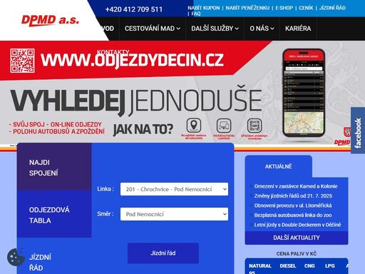 dopravní podniky města děčín - dpmdas.cz