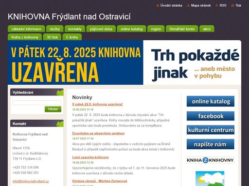 www.knihovnafrydlant.cz
