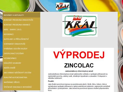 rozšířili jsme sortiment od italského výrobce barev borma wachs, který i tónujeme přímo na prodejně.