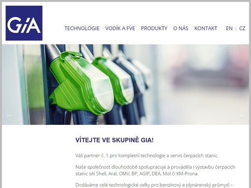 kompletní technologie a servis čerpacích stanic