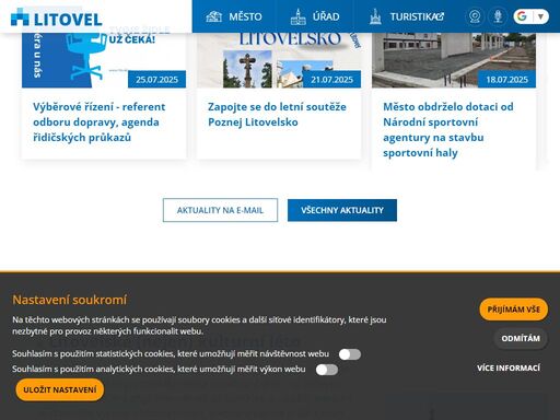 město litovel - oficiální web