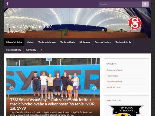 www.tenisvysocany.cz