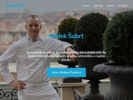 oficiální web šéfkuchaře radka šubrta.