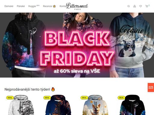 bittersweet paris - originální designy, zářivé barvy a prémiová kvalita.