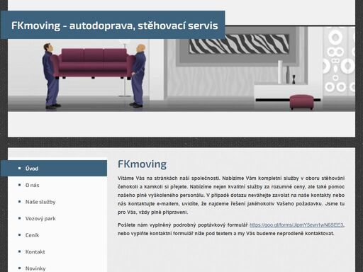kompletní stěhovací servis