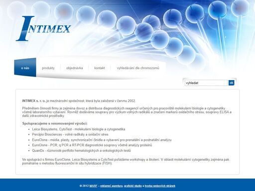 prodáváme diagnostické reagencie pro proacoviště molekularní biologie a cygenetiky.
