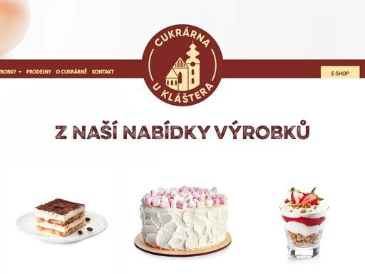kdo by neznal nejlepší a nejtradičnější cukrárnu v českých budějovicích. naše cukrárna u kláštera začala s cukrářskou výrobou již v roce 1951.