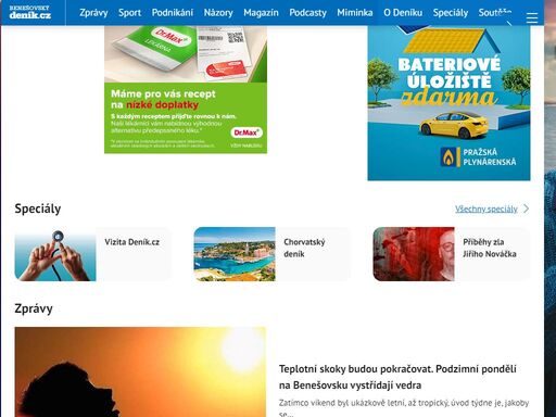 novinky a zprávy z benešova a okolí. nejdůležitější informace a události z jednotlivých obcí, dění v politice, kultuře, sportu i v běžném životě.