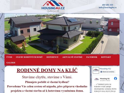 housing4u - stavby a správa rodinných domů