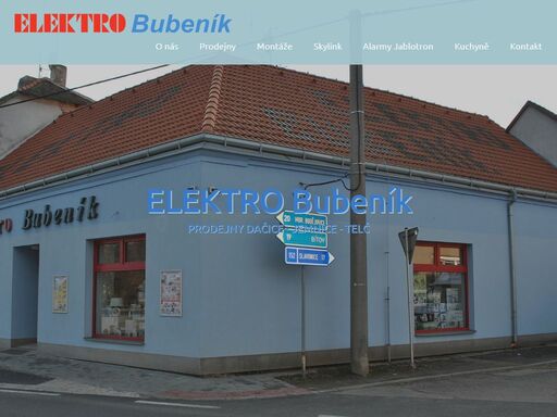 prodej elektromateriálu, elektroniky, bílé techniky, montáže satelitů, elektroinstalace