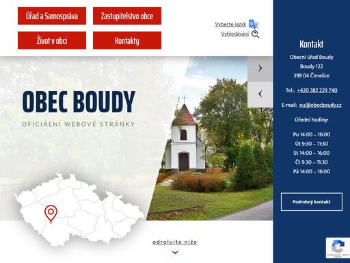www.obecboudy.cz