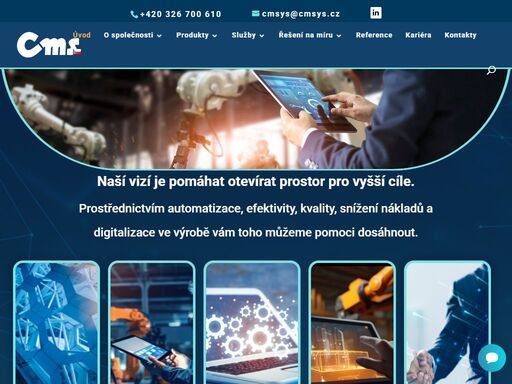 doménou naší činnosti jsou zejména kompletní dodávky řízení dopravních systémů pro automatizaci a strojírenský průmysl. 