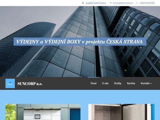 budujeme síť výdejen a výdejních boxů na potraviny a další produkty v projektu česká strava v české republice.