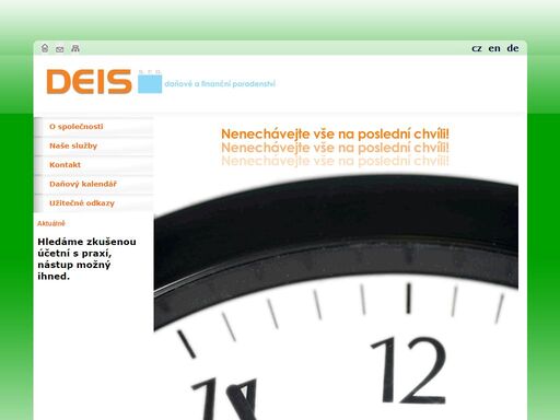 deis - daňové poradenství a účetnictví