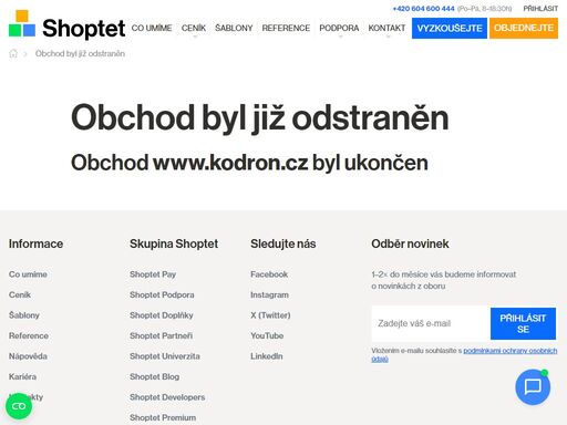 objevte nekonečné možnosti pro vaše online podnikání. založte si vlastní e-shop na 30 dní zdarma a zjistěte, co všechno shoptet nabízí.