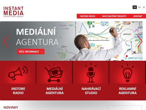 instant media, hudba na prodejních plochách, hudba bez poplatku osa a intergram