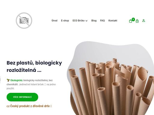 jsemecobrčko - nejsem plast - nejsem papírové brčko, co se rozmočí - nejsem skleněné brčko, to se rádo rozbíjí - nejsem kovové, co kazí zuby a je nehygienické. já jsem eco český produkt z dřevěné drťe