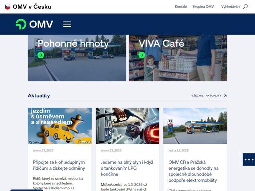 společnost omv vstoupila na český trh v roce 1991. v současné době provozuje již 140 čerpacích stanic
