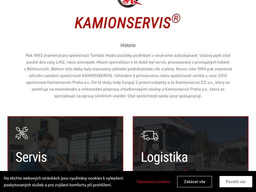 jsme společnost zajišťující kamionovou přepravu s 20letou tradicí. spolehlivost, jistota, férové jednání. to jsou naše základní hodnoty.