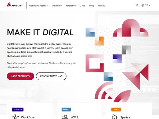 digitalizujte svůj byznys mezinárodně ověřenými řešeními navrženými pro efektivnost provozních a udržitelnost firemních procesů.