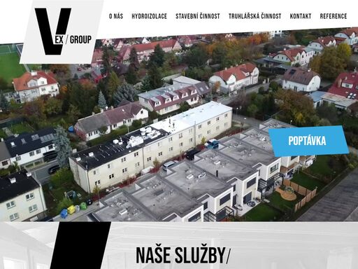 vex group s.r.o. je česká firma zaměřená na stavební práce, řemeslné práce jako například hydroizolace pro ploché střechy, ale také na výrobu nábytku na míru. za projekty stojí dvojice jednatelů – adam jandejsek a daniel ješko. společnost klade důraz na kvalitu, preciznost a individuální přístup k zákazníkovi.