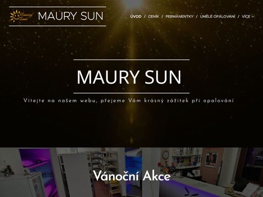 vychutnejte si odpočinek a profesionální péči v solárním studiu maury sun.