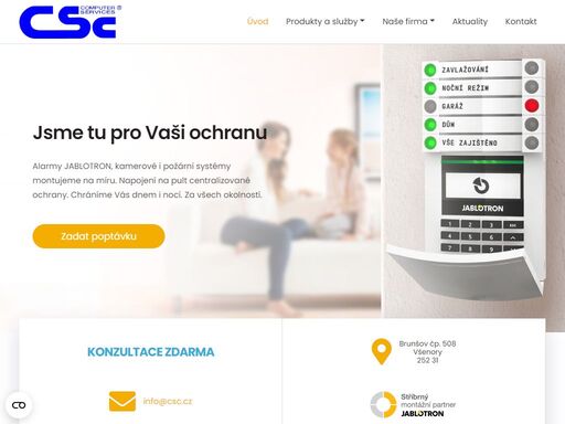jsme ryze česká firma, která se zabývá montážemi elektroinstalací, realizací zabezpečovacích systémů a rozvody datových sítí.