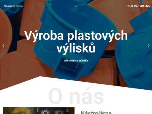 nástrojárna zelenka nabízí konstrukce, formy, obrábění a výlisky pro lisovny, výrobní podniky, a ostatní firmy. m: 607 985 429, e: zelenka-nastrojar@volny.cz.