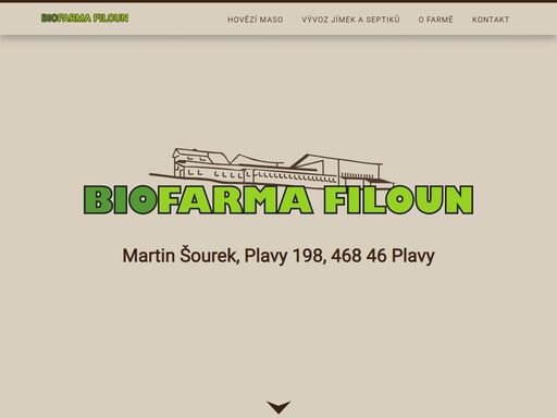 biofarma, filoun, biofarma filoun farma filoun - veškerá produkce mléka je zpracována na farmě ve vlastní mlékárně na biovýrobky.