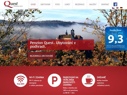užijte si komfort nově zrekonstruovaného penzionu v pohádkovém prostředí lokte. ideální zázemí pro romantický víkend ve dvou i rodinný pobyt s dětmi, pro cyklisty i vodáky. těšíme se na vás!