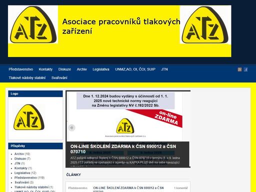 asociace pracovníků tlakových zařízení