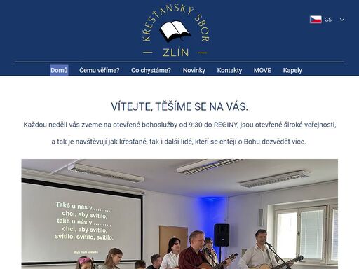 křesťanský sbor zlín je součástí církve křesťanské sbory, která je státem uznanou a registrovanou protestantskou církví.