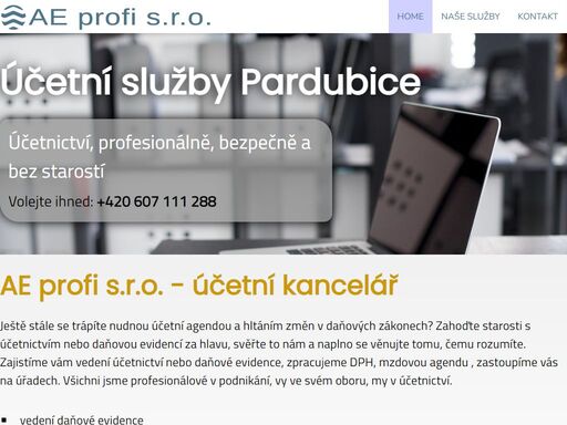 nabízíme vám vedení daňové evidence, zpracování daňových přiznání daně z příjmu, zpracování daňových přiznání dph, zpracování mzdové agendy, poradenství, zastoupení na úřadech a další související služby.