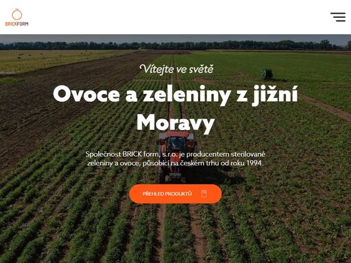 společnost brick form, s.r.o. je producentem sterilované zeleniny a ovoce, působící na českém trhu od roku 1994.