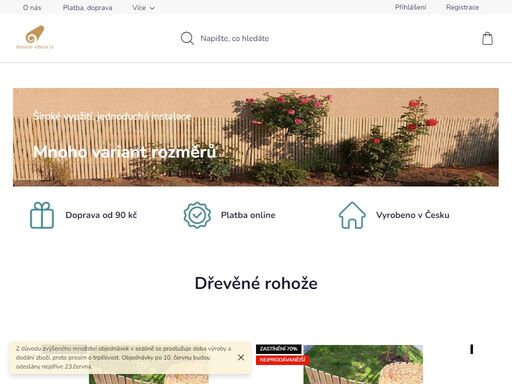 dřevěné plotové rohože jsou použitím podobné jako rákosové, nebo bambusové rohože. dřevěné rohože jsou vhodné pro zastínění, zahradní dekorace, oplocení, ochrana stromků.