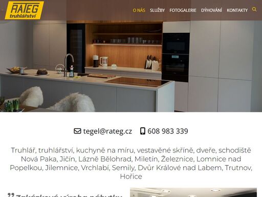 truhlář, truhlářství, kuchyně na míru, vestavěné skříně, dveře, schodiště nová paka, jičín, lázně bělohrad, miletín, železnice, lomnice nad popelkou, jilemnice, vrchlabí, semily, dvůr králové nad labem, trutnov, hořice