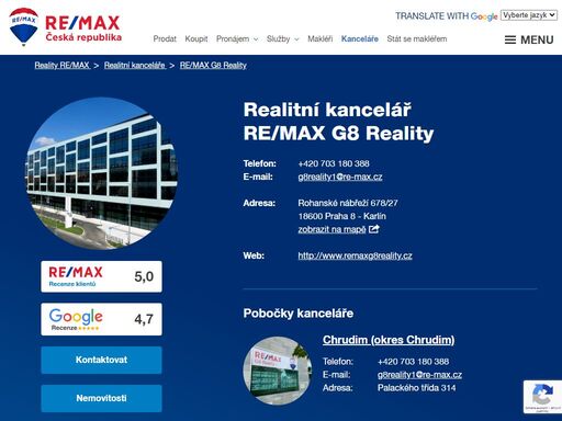 chcete prodat, koupit či pronajmout byt, dům nebo pozemek? spolehněte se na jedničku mezi realitkami. re/max je tu pro vás na více než 170 místech v celé čr.