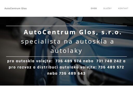 vítejte na stránkách společnosti autocentrum glos, s.r.o.. naše společnost byla založena roku 2003, ale na trhu s autodíly jsme již od roku 1990, kdy jsme pro vás otevřeli prodejnu náhradních dílů auto-moto čejč.
