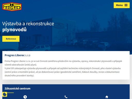 firma progres liberec s.r.o. je ve své činnosti zaměřena především na výstavbu, opravy, rekonstrukci plynovodů a přípojek včetně odstraňování úniků plynů.