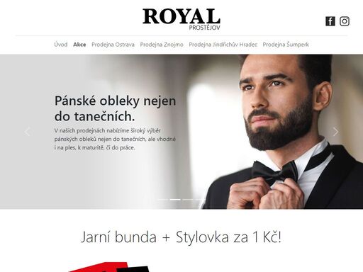 royal prostějov - nabídka nejnovějších kolekcí od známých českých firem, ale i;vysoce kvalitní kolekce od firem z;celého světa.