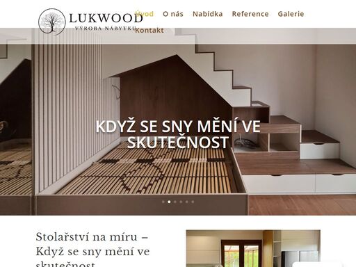 jsme rodinná firma specializující se na zakázkovou výrobu nábytku na míru. vytváříme jedinečné kusy přesně podle vašich přání.