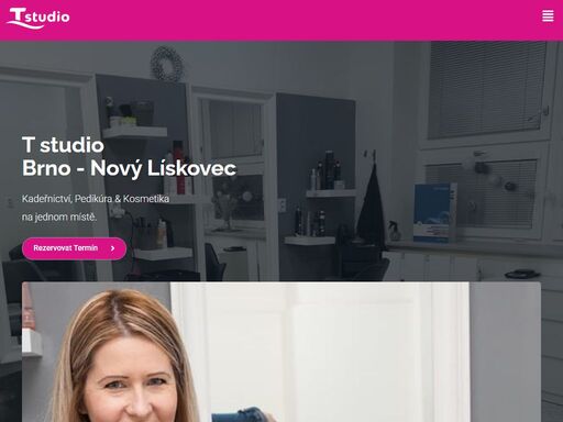 jsme t studio poskytující kadeřnické služby, služby kosmetického salonu i pedikúru. dopřejte si chvilku relaxu a navštivte nás v brně-novém lískovci.