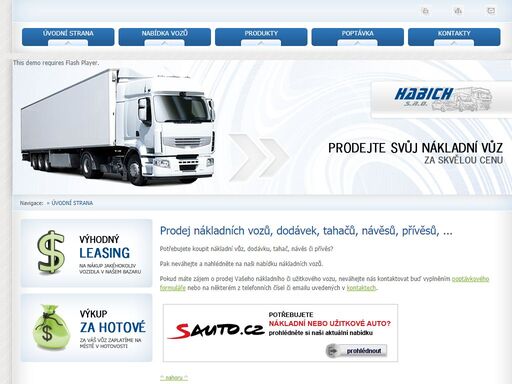  prodej nakladnich vozu, navesu, dodavek, privesu, tahacu, ... 