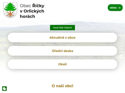 obec říčky v orlických horách se nachází v okrese rychnov nad kněžnou, kraj královéhradecký.