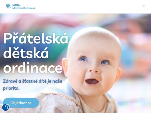 mudr. martina růžičková - dětský lékař chrudim, pediatr chrudim. přátelská dětská ordinace v chrudimi. zdravé a šťastné dítě je naše priorita.