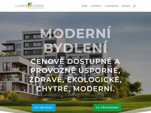 výroba stavebních dílů a systémů pro suchou výstavbu nájemního i vlastnického bydlení v pasívním standardu. výroba prefabrikovaných koupelnových modulů laxenhawk.