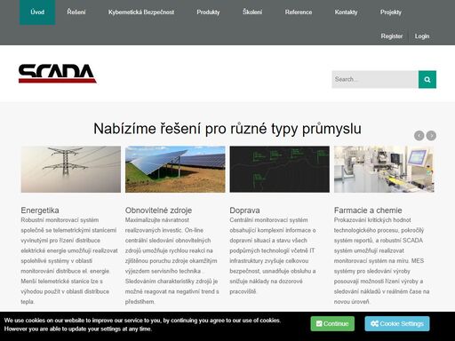scada servis dodává komplexní monitorovací a řídicí systémy, telemetrické řídicí a monitorovací systémy a výrobní informační systémy mes.